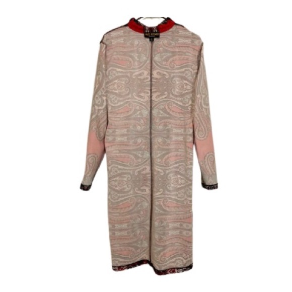 Marc Bower Unlimited Red And Black Tribal Dress - Size 1X - Unique Dress - Picture 9 of 10